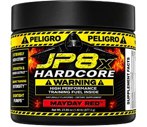 JP8x Hardcore - Elite S-Tier Preworkout 